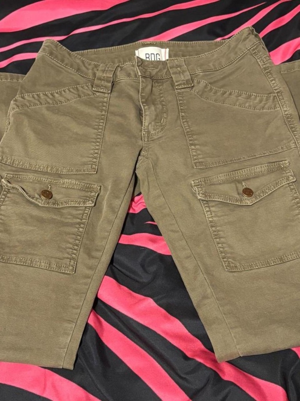 BDG urban outfitters lowrise cargo pants